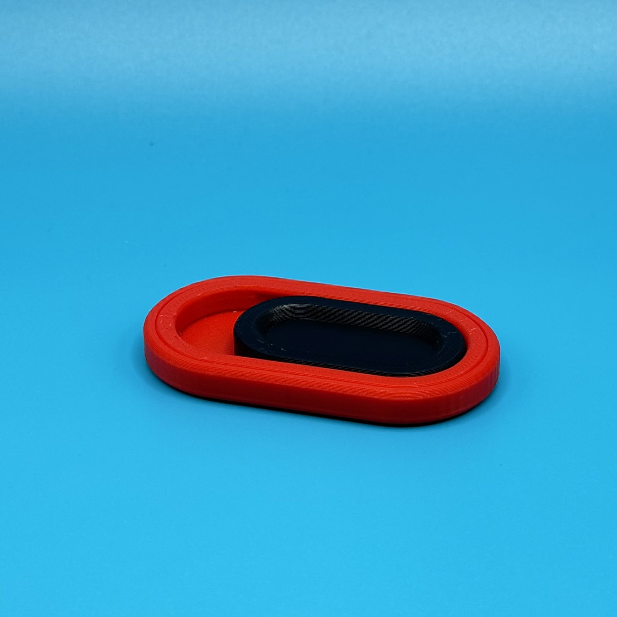 Webcam privacy slider